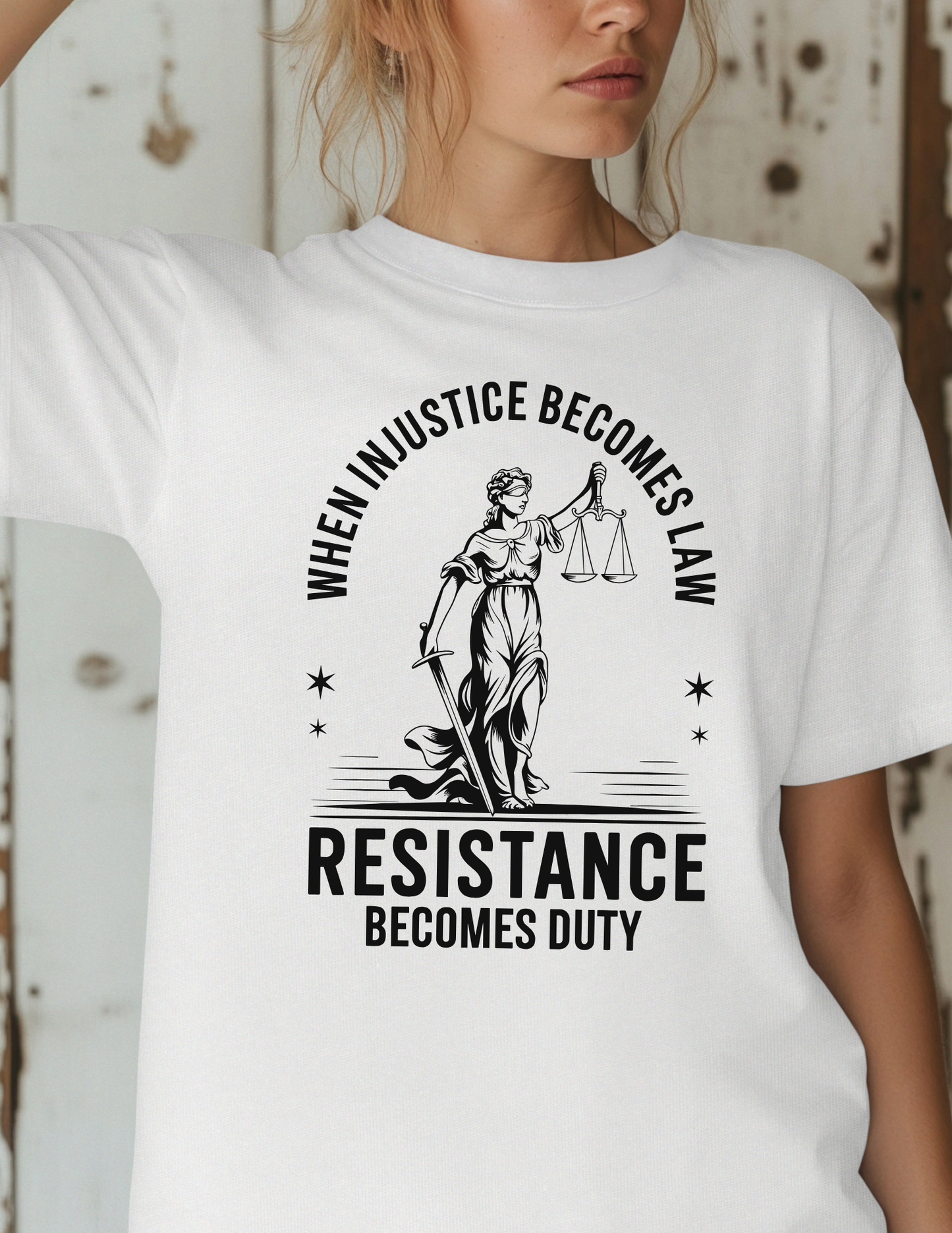 Resistance Becomes Duty Tee
