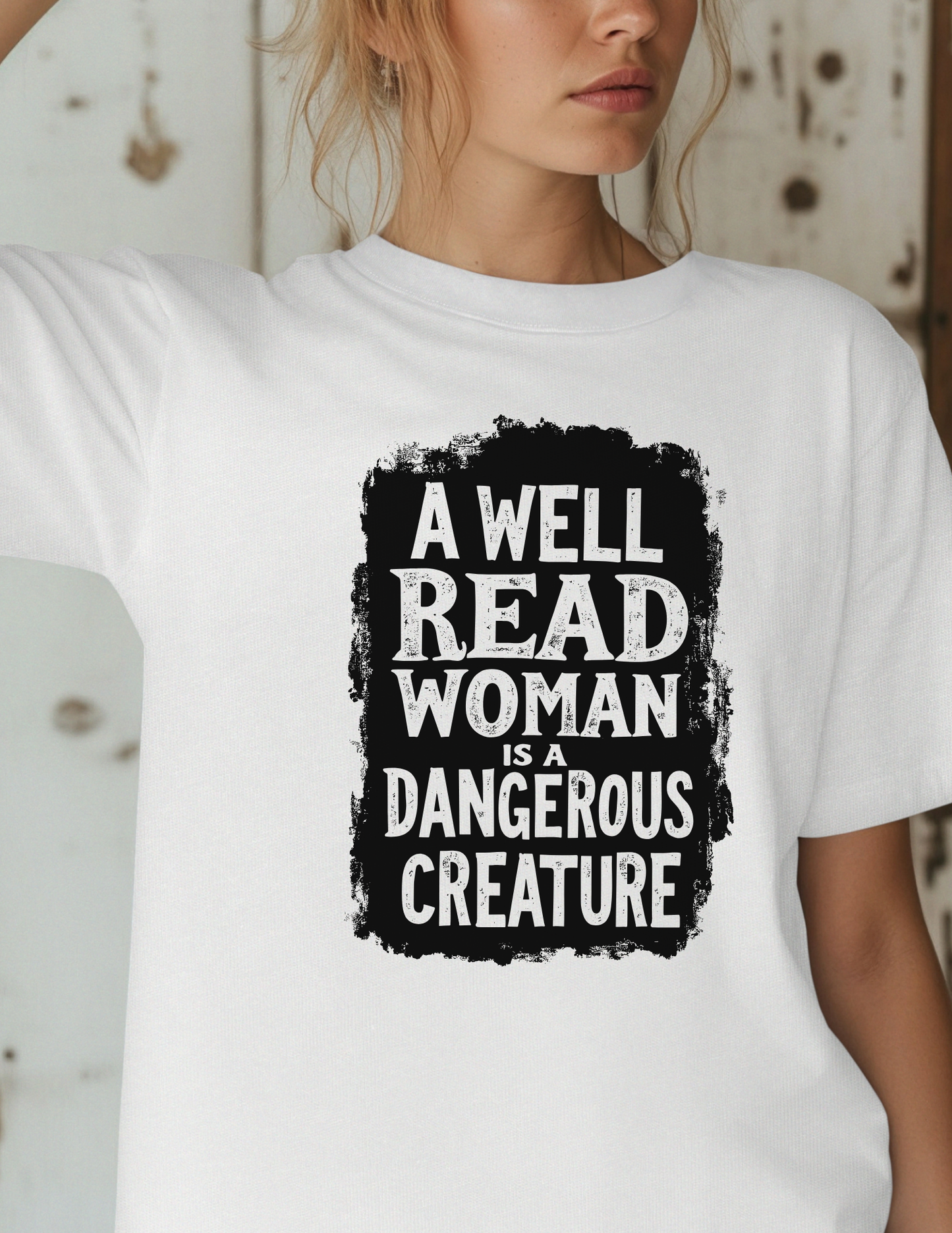 A Well-Read Woman Tee — Classic