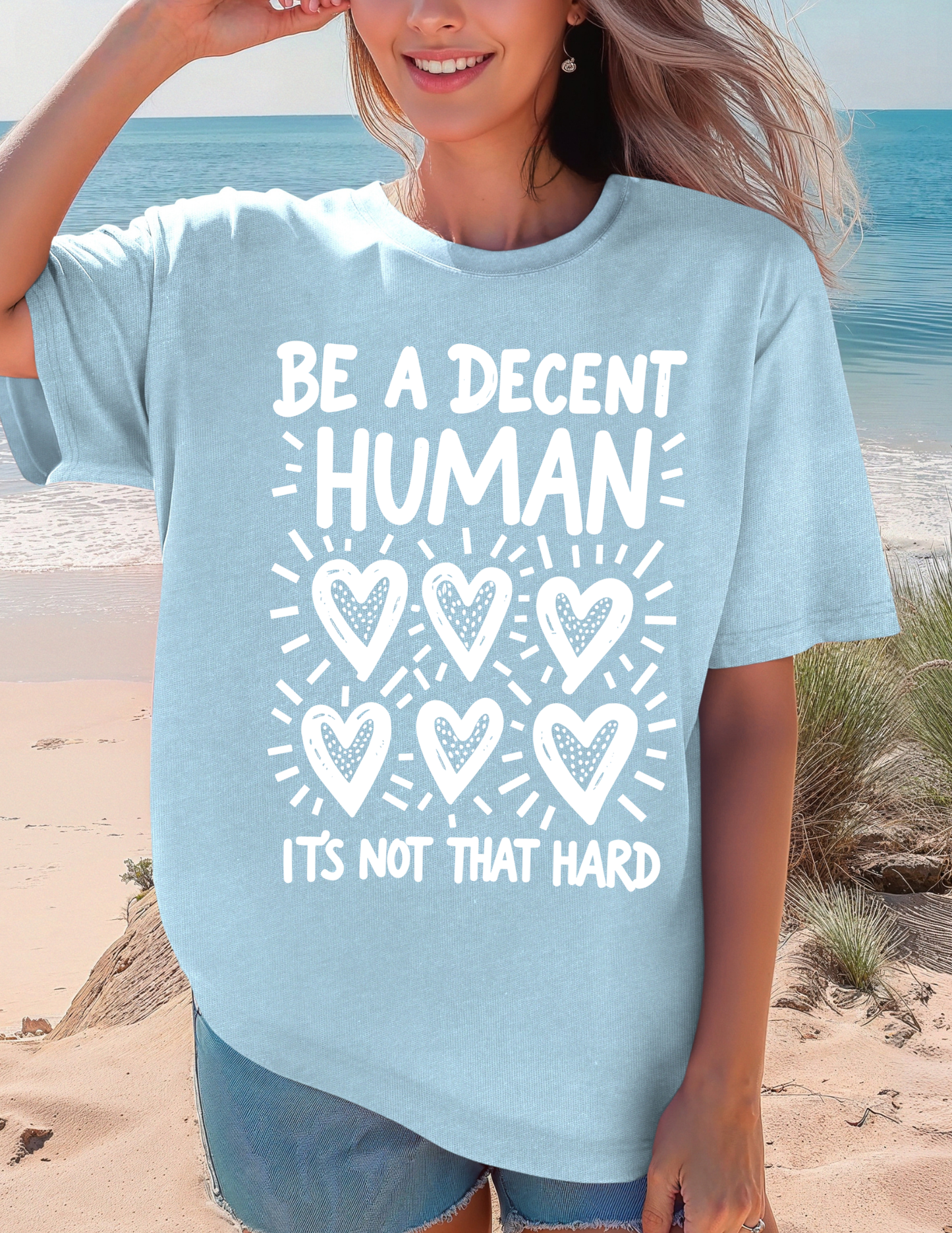 Be a Decent Human Tee — Classic