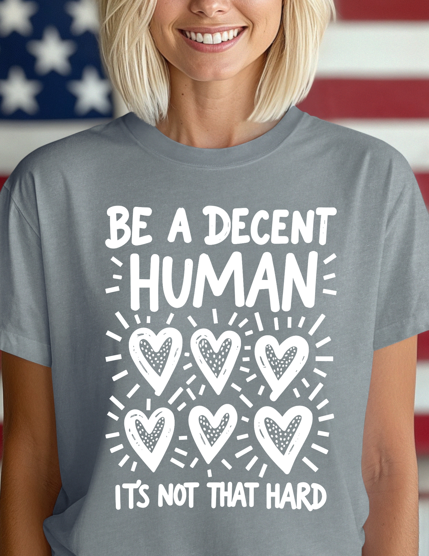 Be a Decent Human Tee — Classic